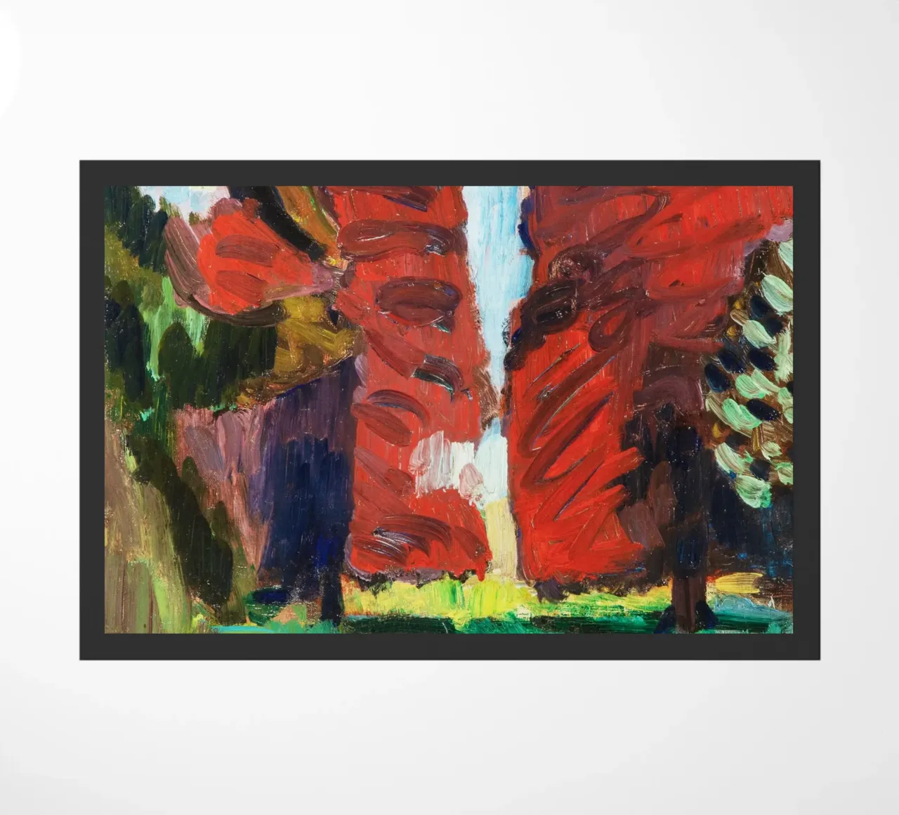 Faggio viola, attribuito a Henri Matisse zerbino da Venus Art