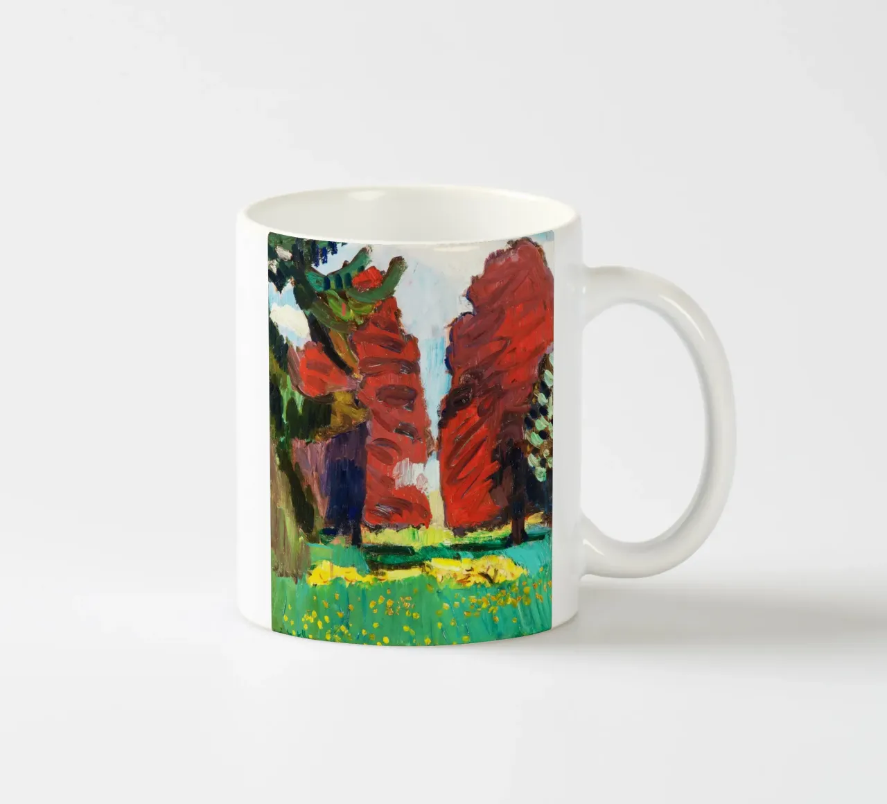 Faggio viola, attribuito a Henri Matisse tazza in ceramica da Venus Art