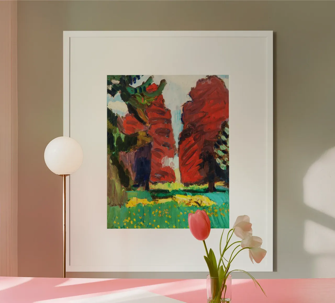 Faggio viola, attribuito a Henri Matisse carta hahnemühle da Venus Art