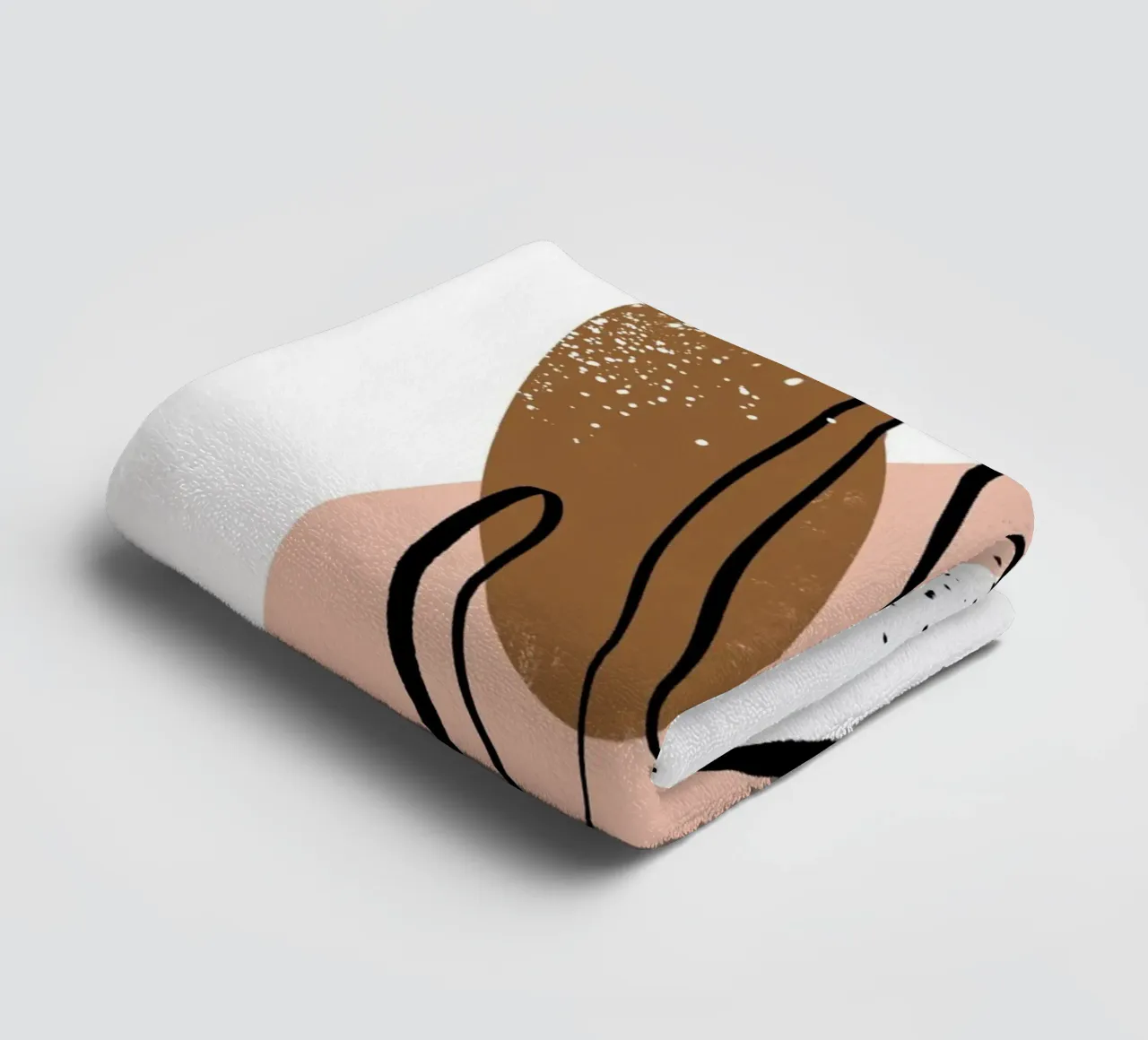 Simple Shapes No 08 asciugamano da bagno da treechild