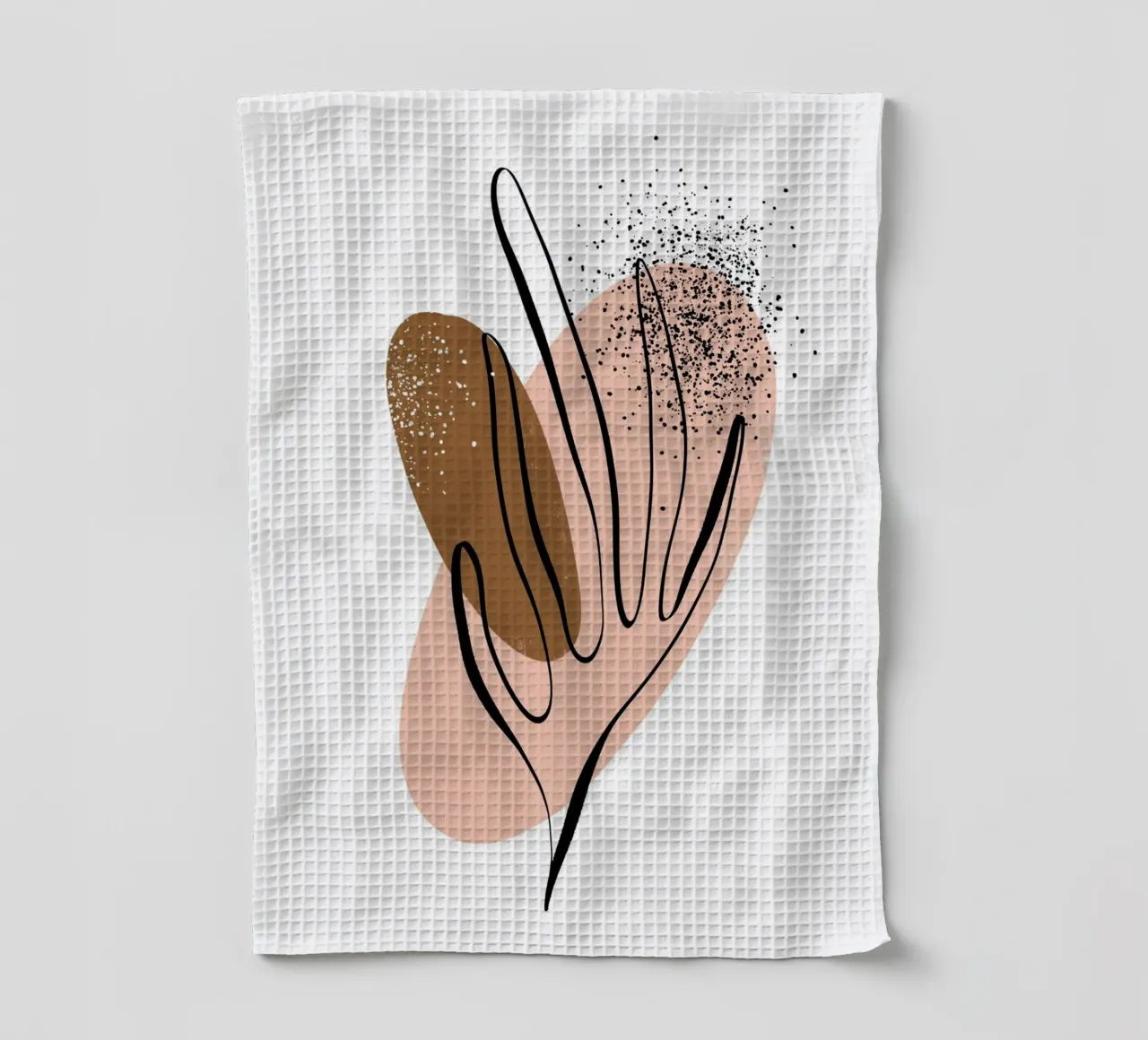 Simple Shapes No 08 canovaccio da cucina da treechild