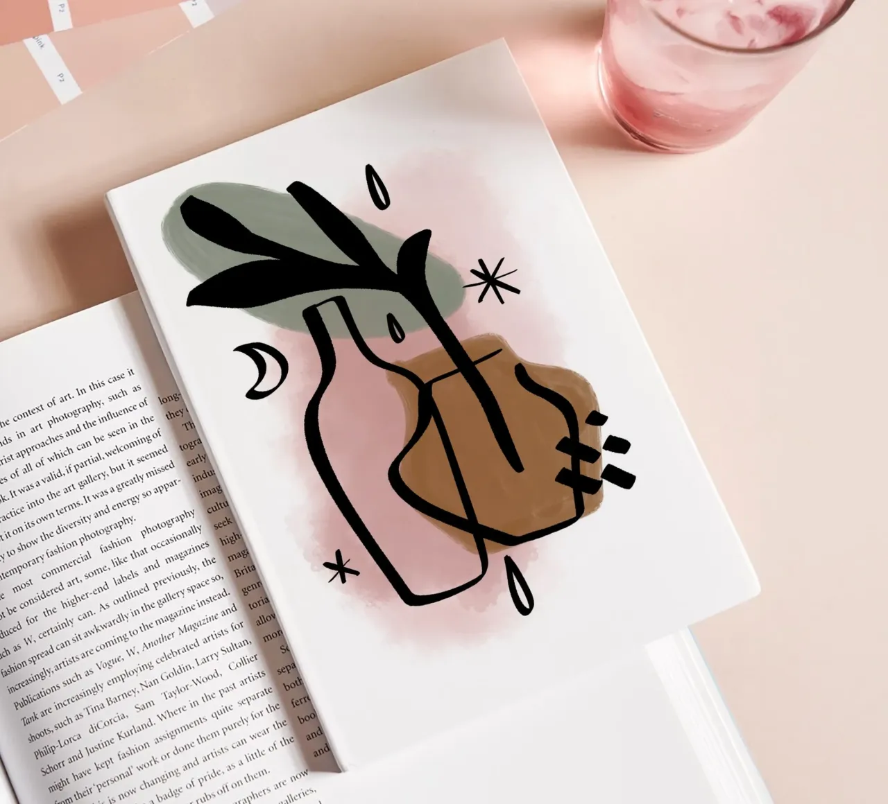 Simple Shapes No 09 notebook by treechild