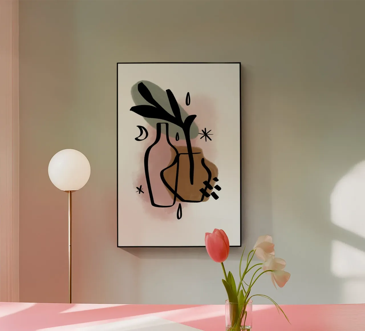 Simple Shapes No 09 acrylic glass by treechild