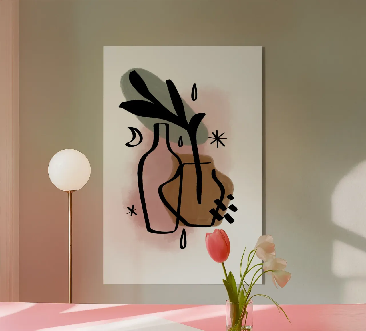 Simple Shapes No 09 acrylic glass by treechild