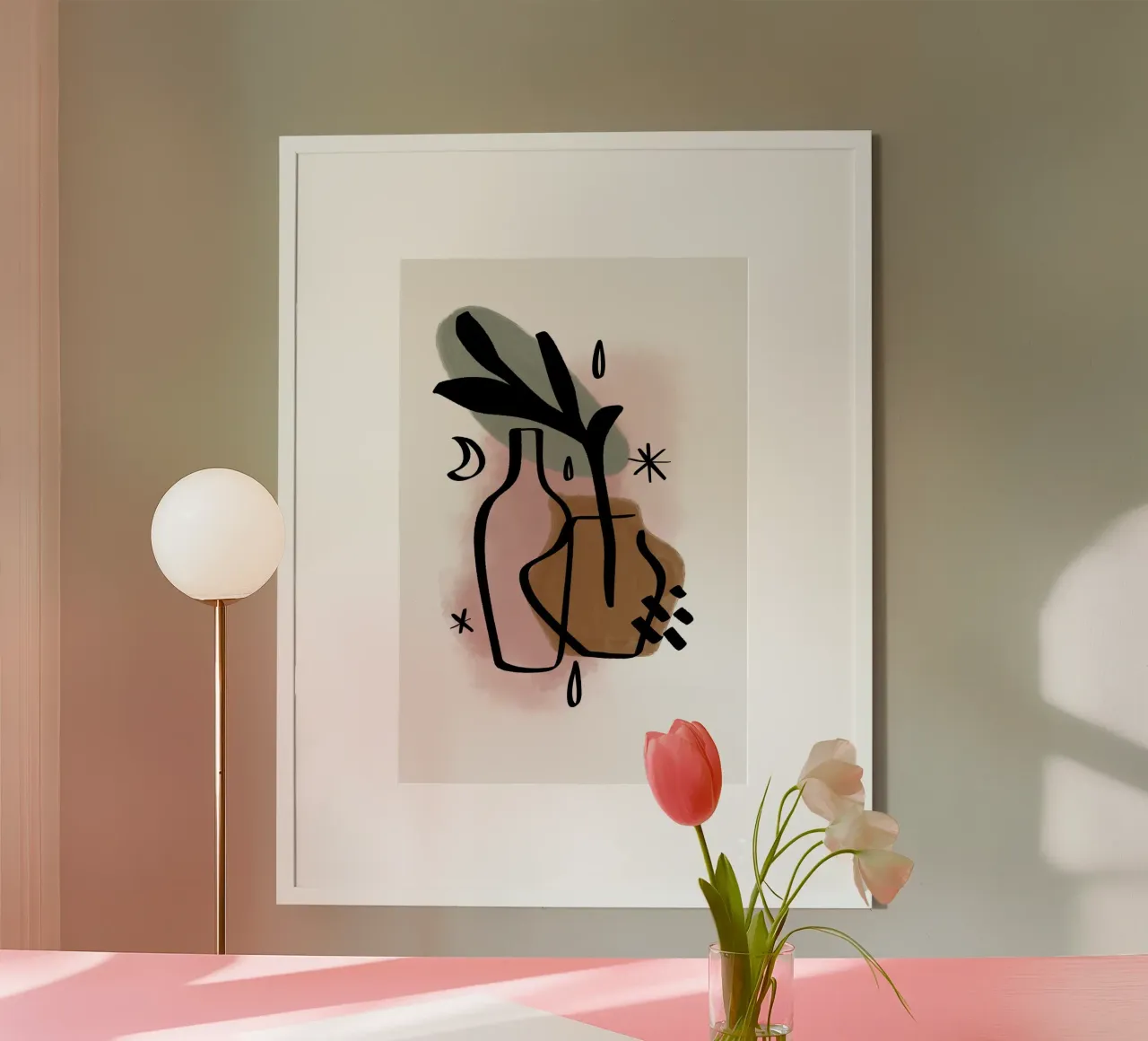 Simple Shapes No 09 poster de treechild