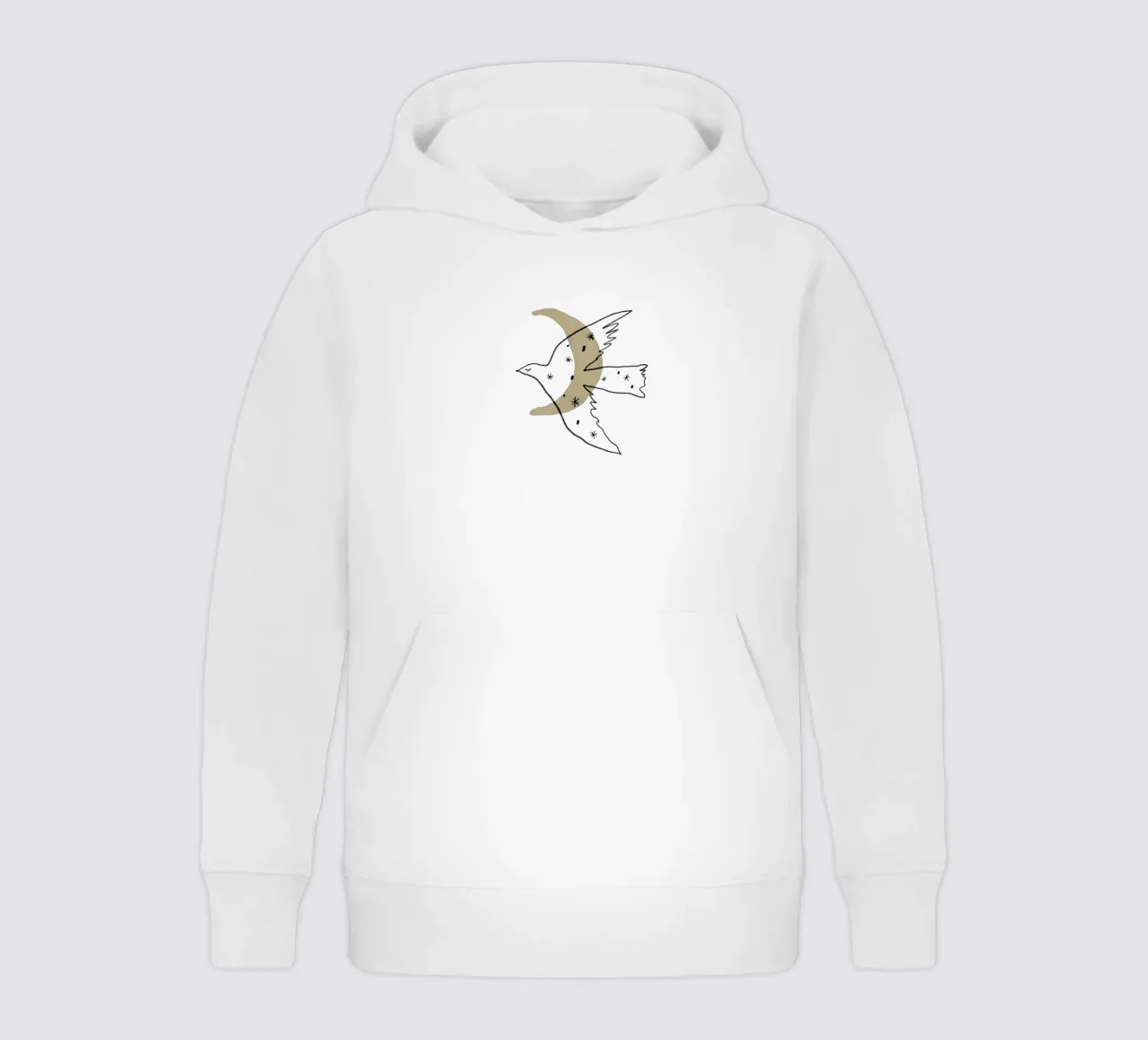 Simple Shapes No 04 (Without Background) felpa bambino con cappuccio da treechild