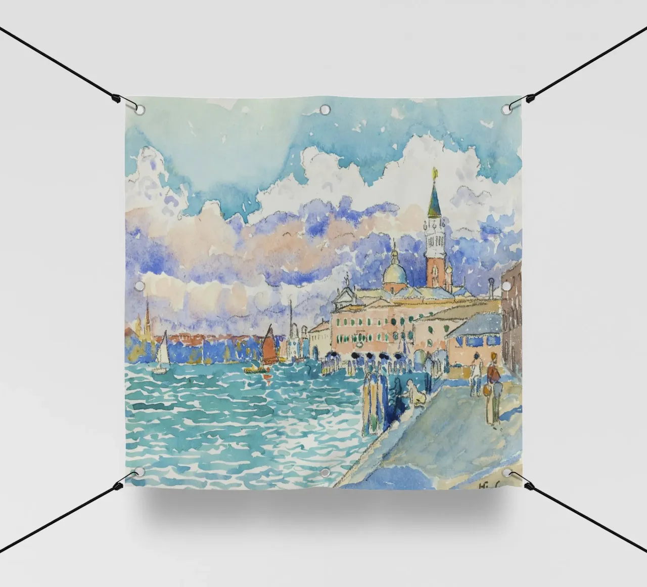 Venezia (1903) di Henri-Edmond Cross i telo in pvc da Art History