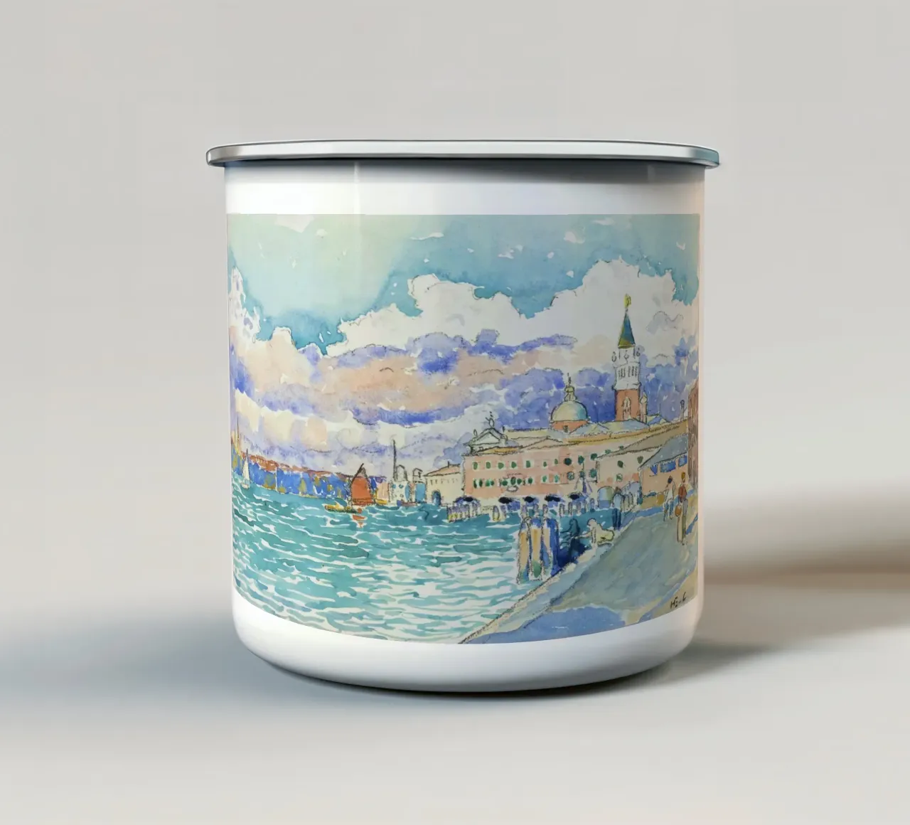 Venezia (1903) di Henri-Edmond Cross i tazza in smalto da Art History