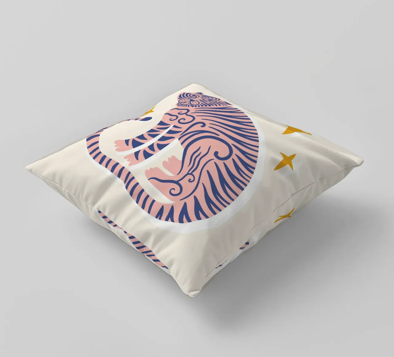 Boho Tiger No 01 cuscino da treechild