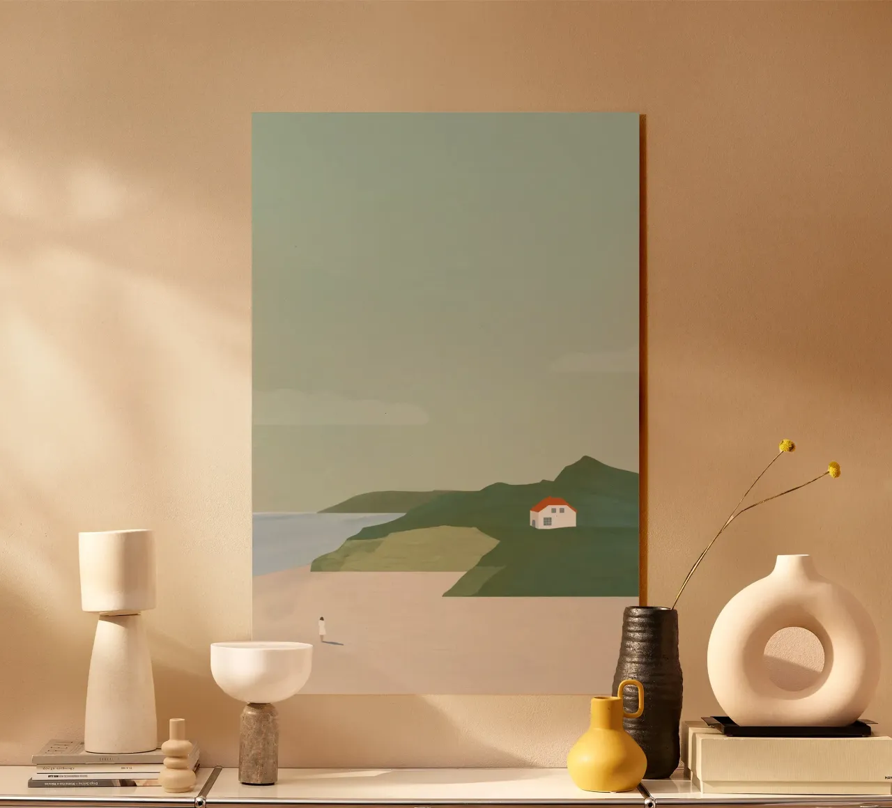 Paisaje dunar metacrilato de Katinka Reinke