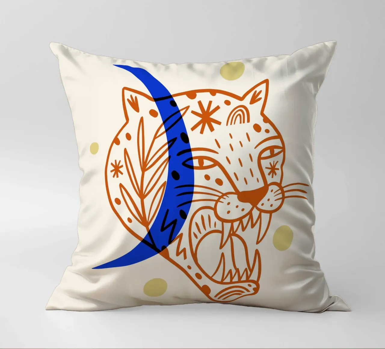 Boho Tiger No 02 cuscino da treechild
