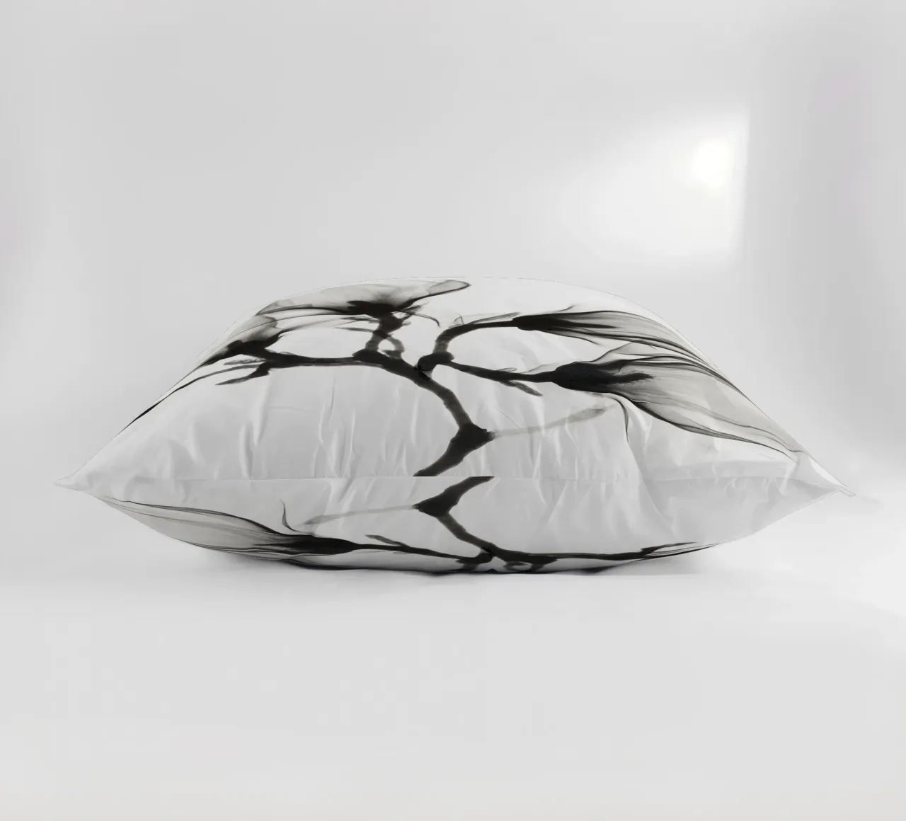 Magnolia Branch with Four Flowers (ca. 1910–1925) decorative cushion by Venus Art