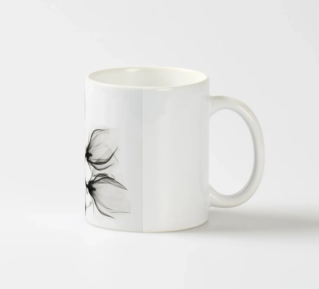Magnolia Branch with Four Flowers (ca. 1910–1925) ceramic mug by Venus Art
