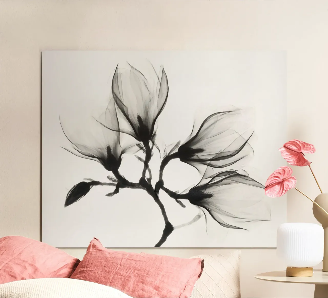 Magnolia Branch with Four Flowers (ca. 1910–1925) poster by Venus Art