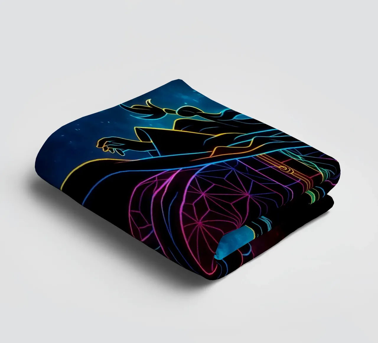 Soul Of Demon slayer Kamado Nezuko towel by DGSoulheroes