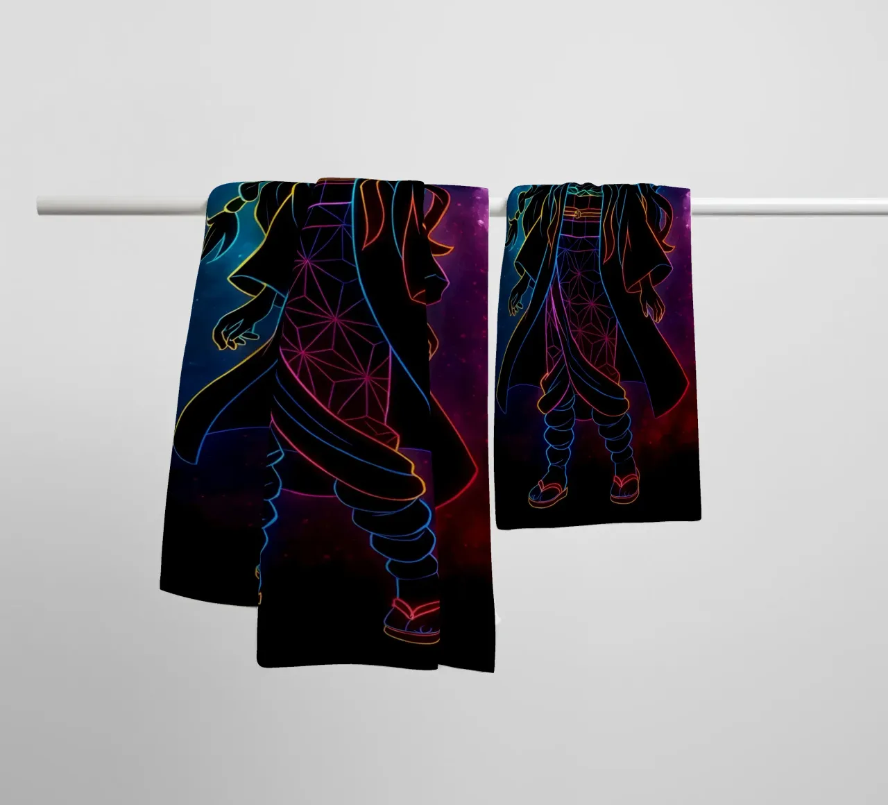 Soul Of Demon slayer Kamado Nezuko towel by DGSoulheroes