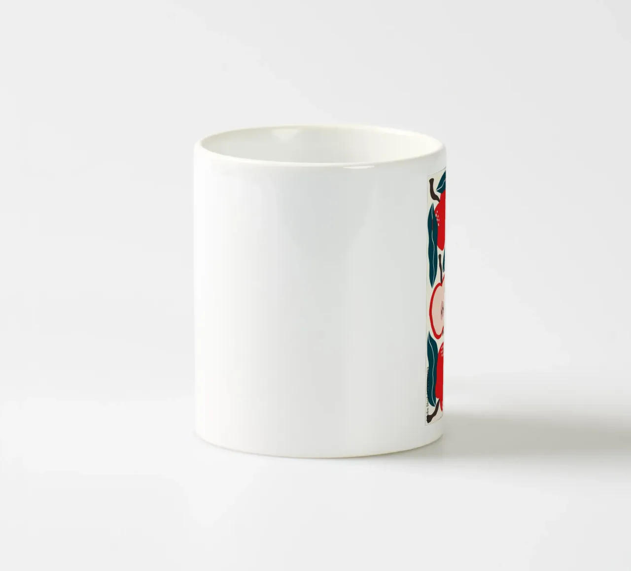 Mele e foglie tazza in ceramica da Haleigh