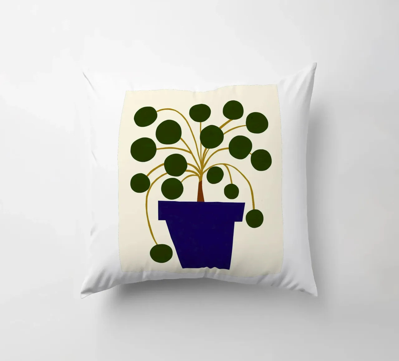 Botanico astratto cuscino da Haleigh