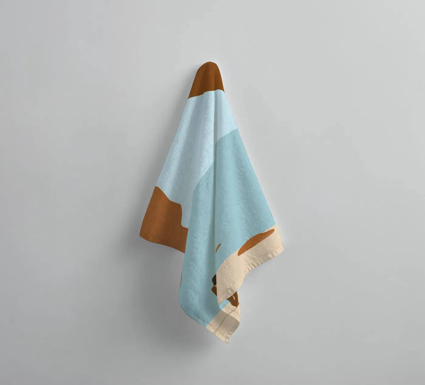 Rotskust badhanddoek van Katinka Reinke