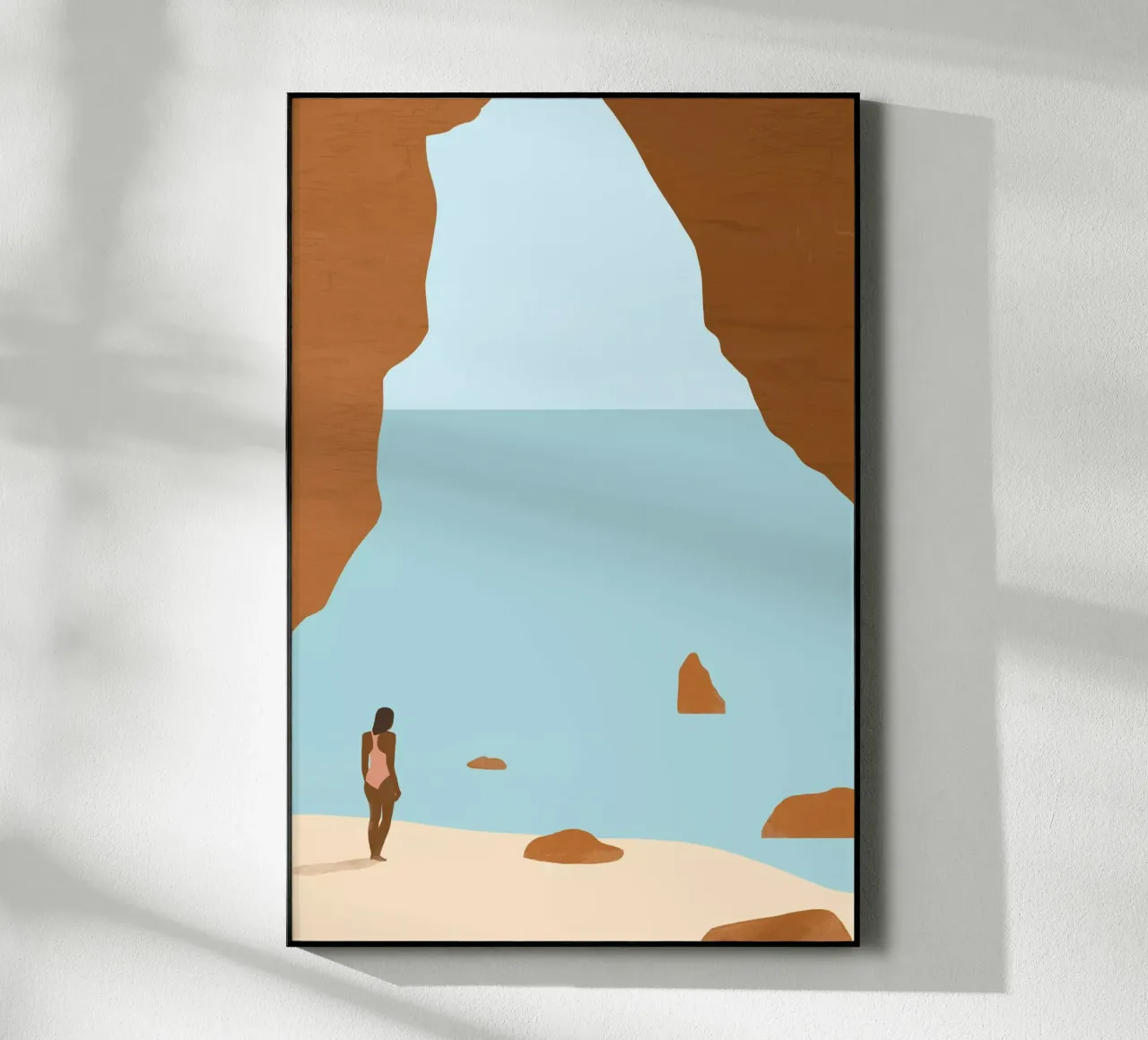 Costa rocciosa plexiglass da Katinka Reinke