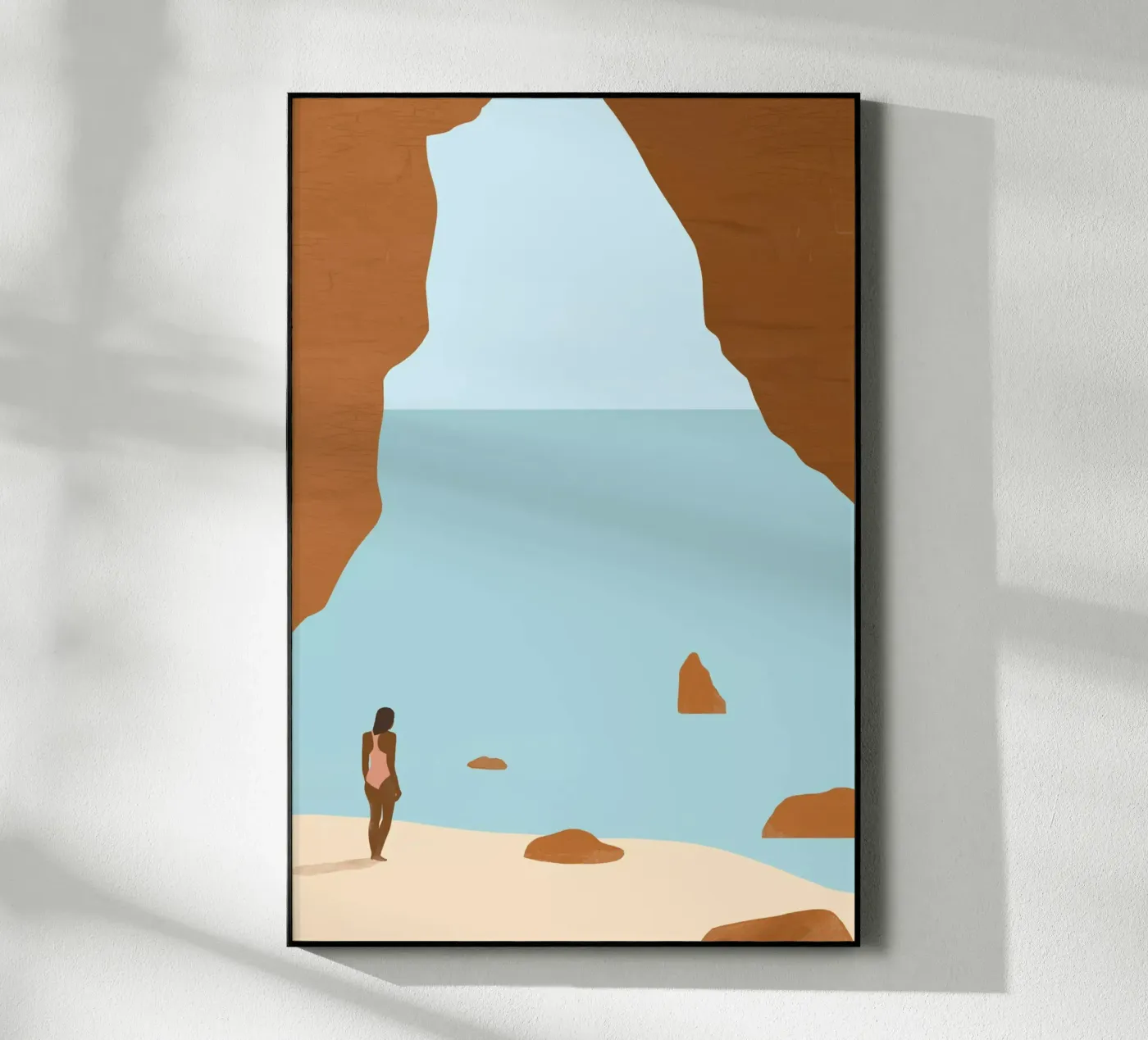 Côte rocheuse plexiglas de Katinka Reinke