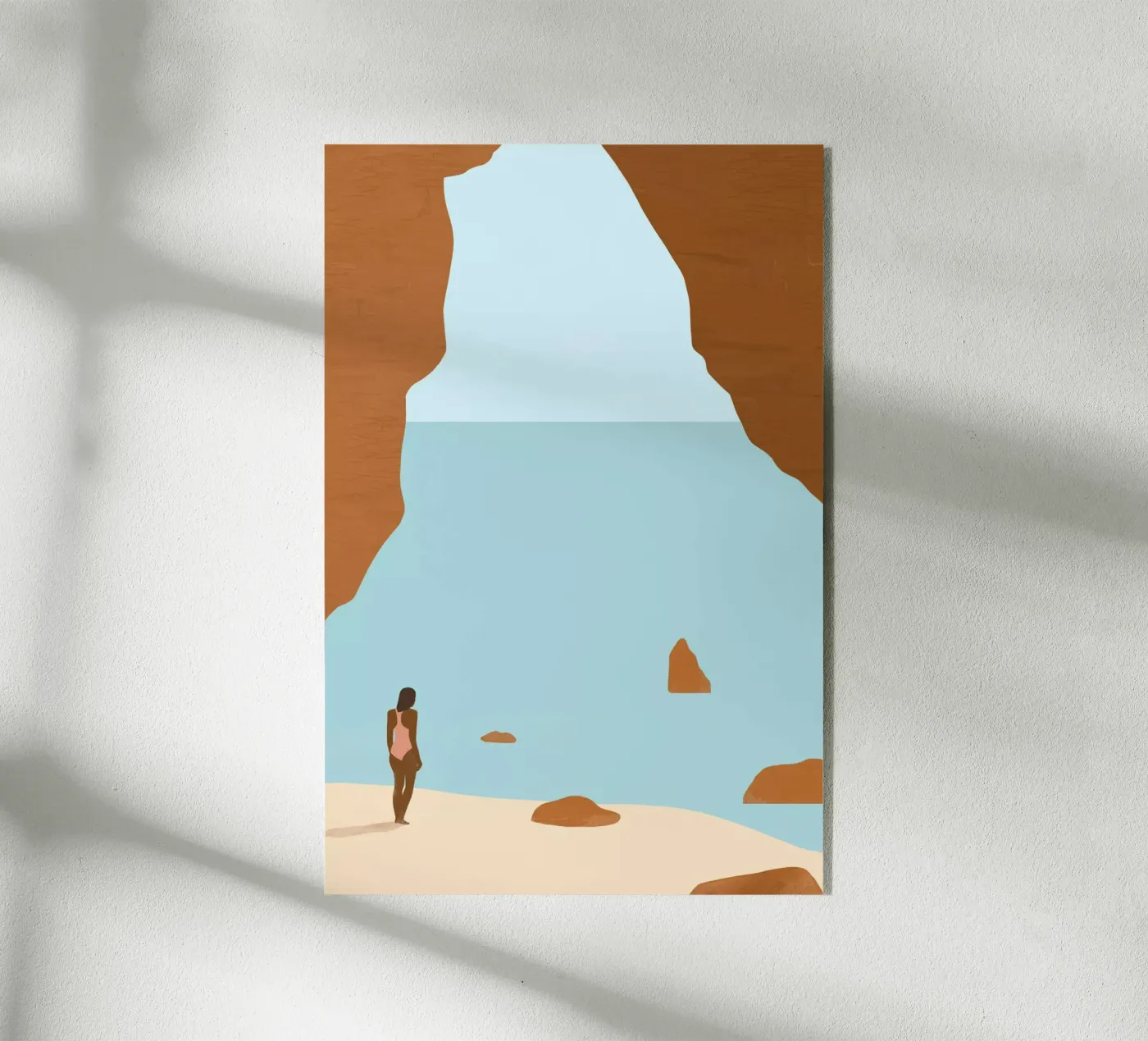 Côte rocheuse plexiglas de Katinka Reinke