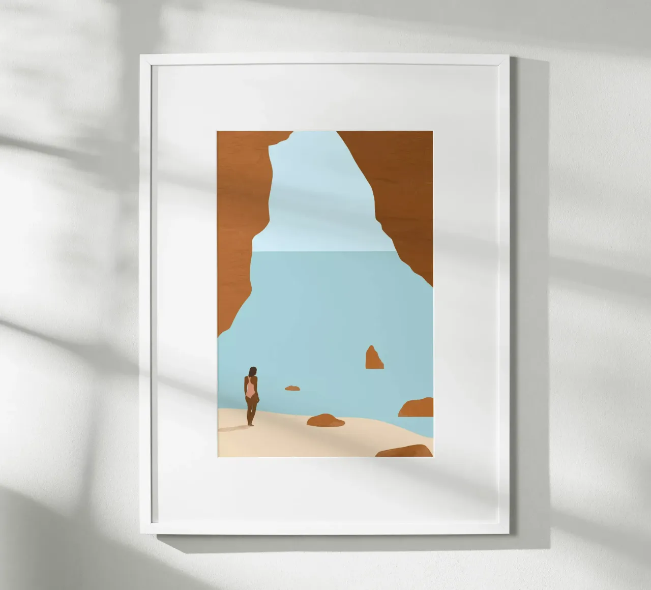 Rotskust poster van Katinka Reinke