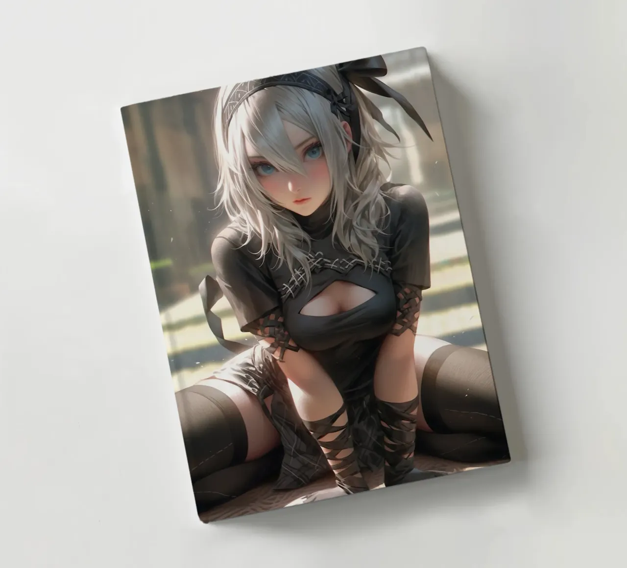 2B Nier Automata notebook by Fleur de Lys
