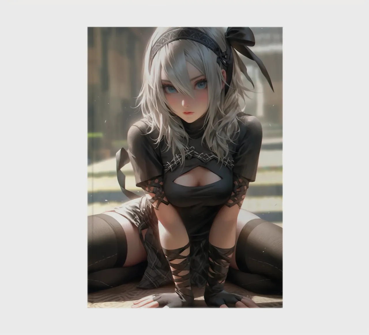 2B Nier Automata notebook by Fleur de Lys