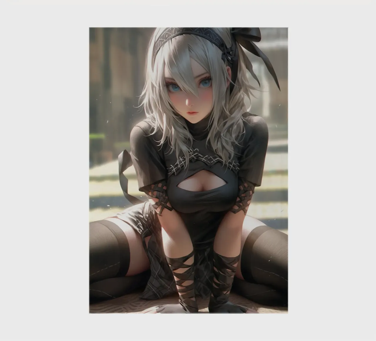 2B Nier Automata notebook by Fleur de Lys