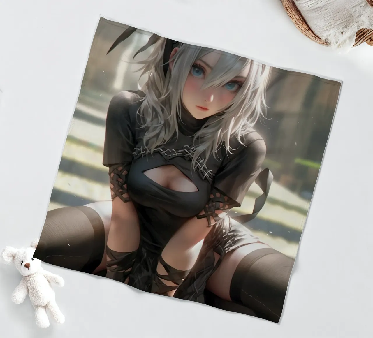 2B Nier Automata coperta in pile da Fleur de Lys