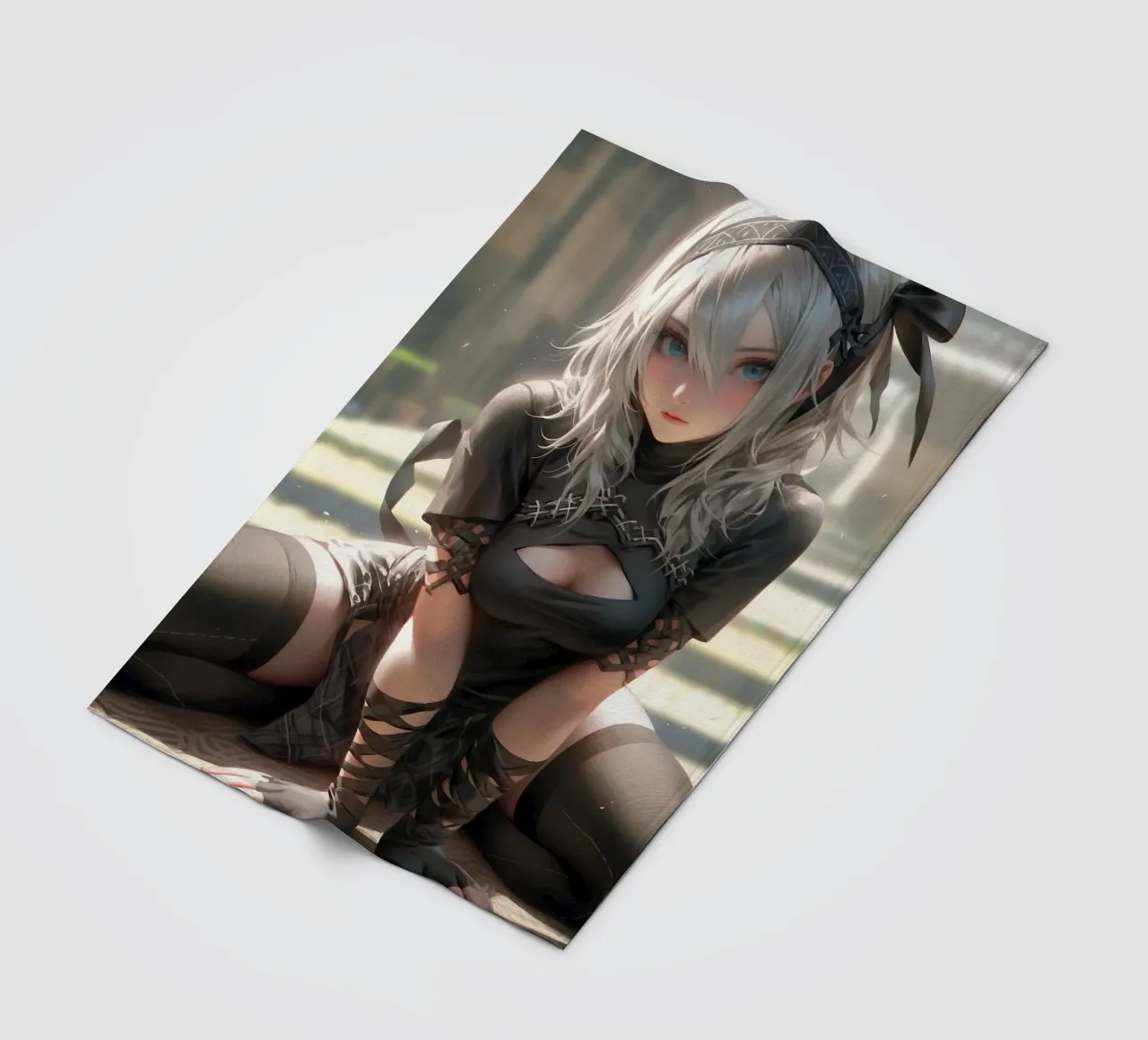 2B Nier Automata coperta in pile da Fleur de Lys