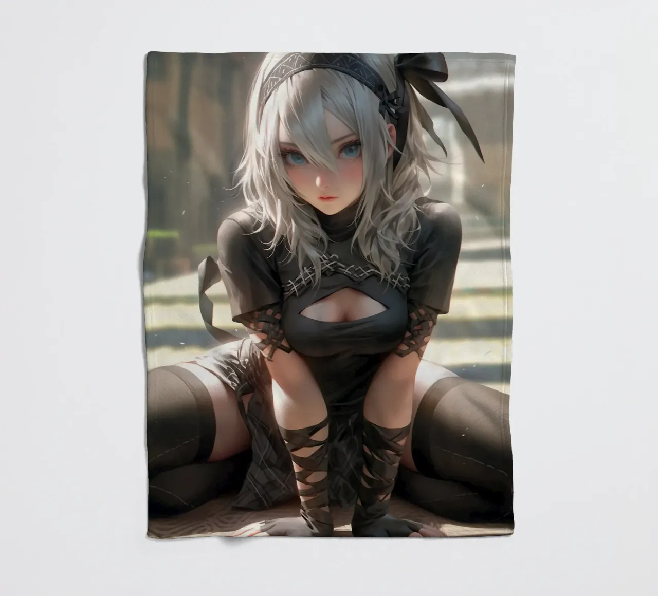 2B Nier Automata coperta in pile da Fleur de Lys