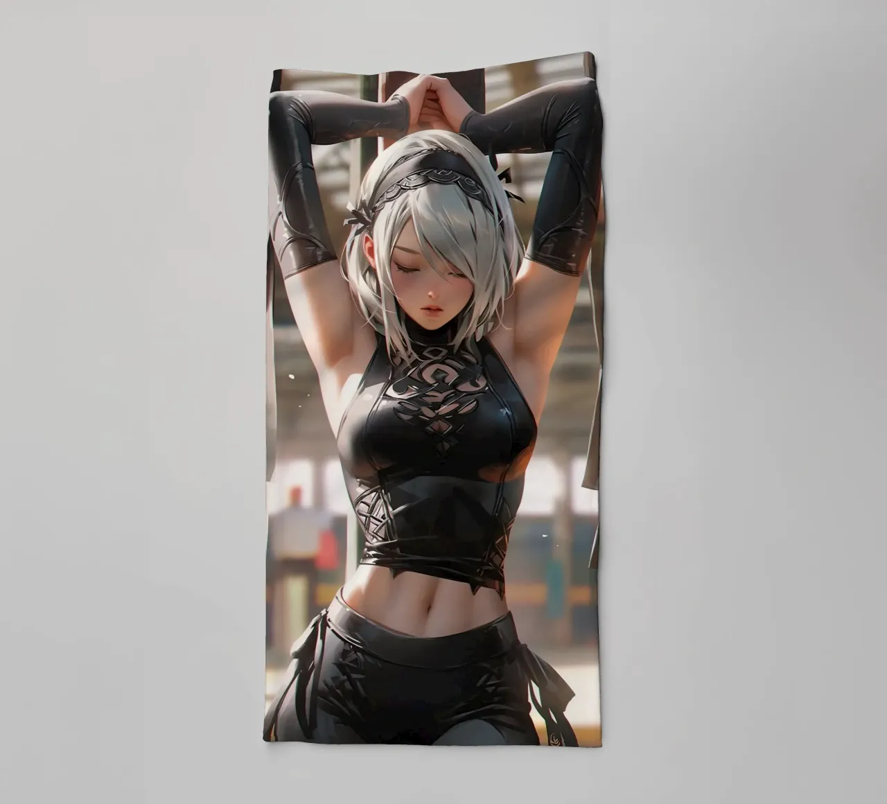 2B Nier Automata asciugamano da bagno da Fleur de Lys