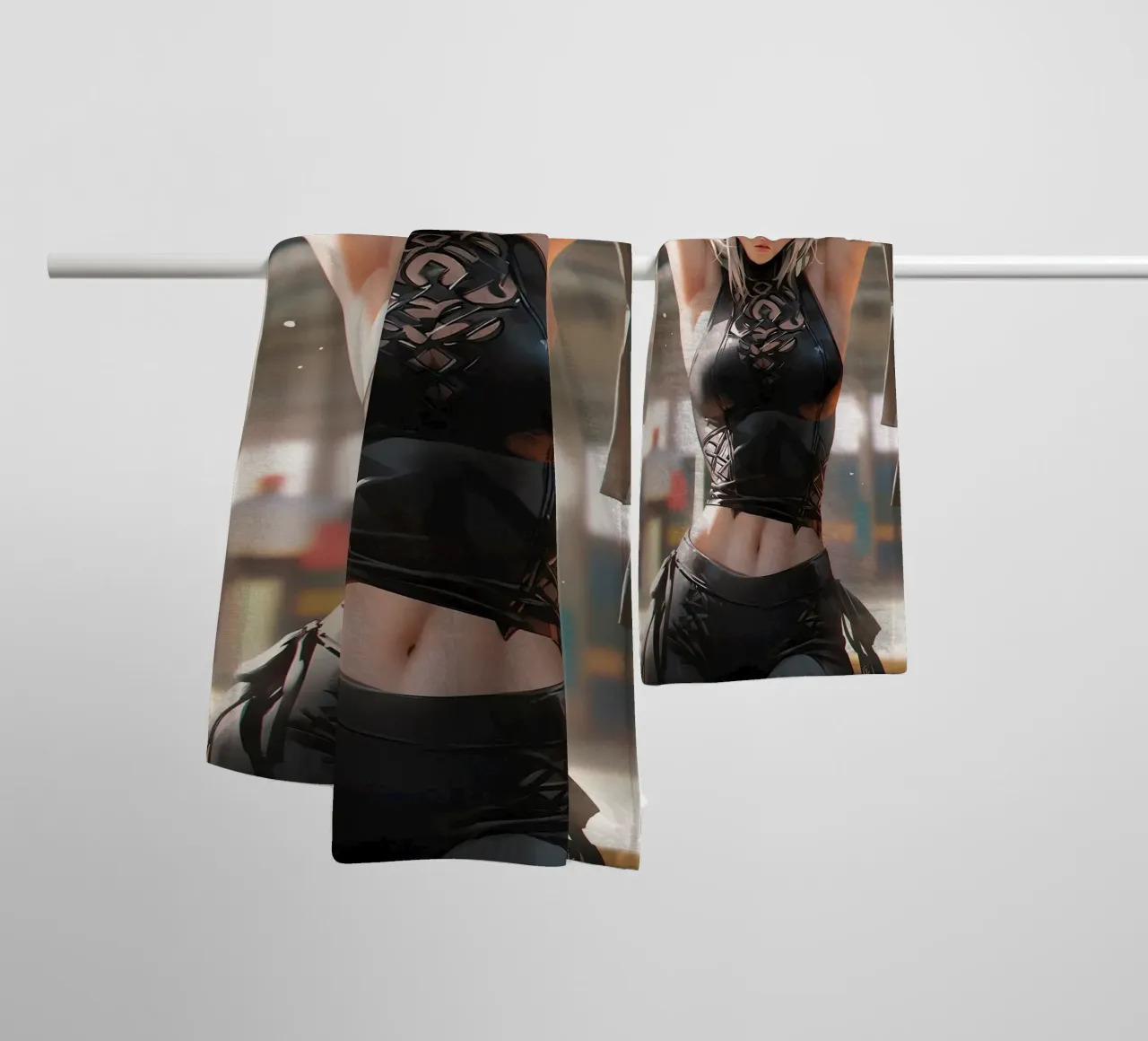 2B Nier Automata asciugamano da bagno da Fleur de Lys