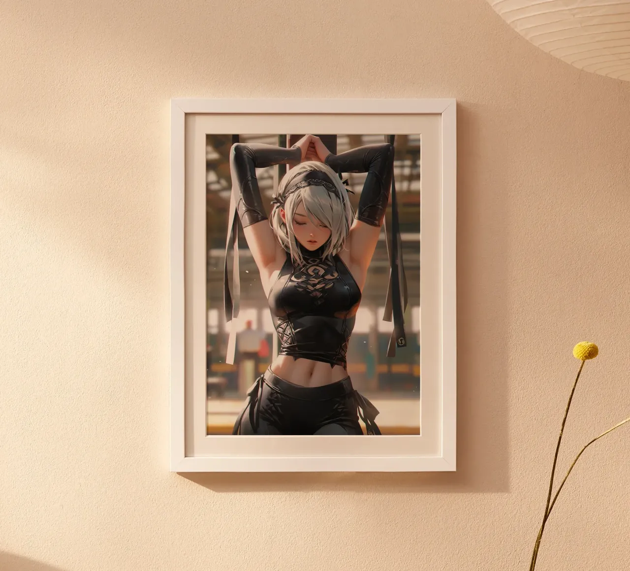 2B Nier Automata carta hahnemühle da Fleur de Lys