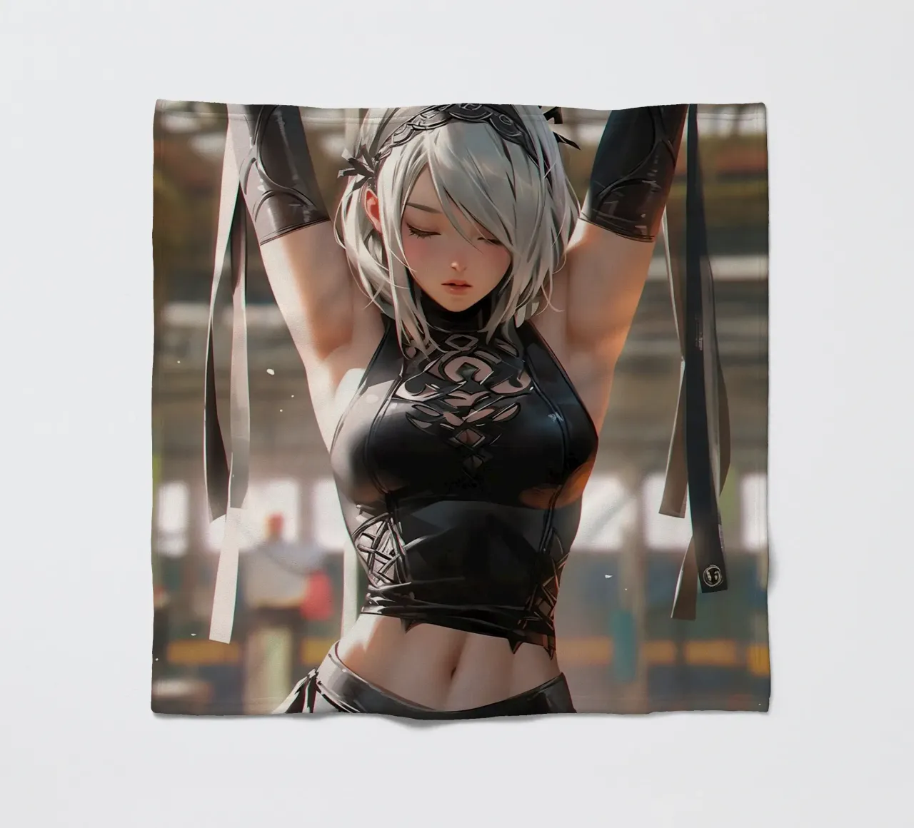 2B Nier Automata coperta in pile da Fleur de Lys