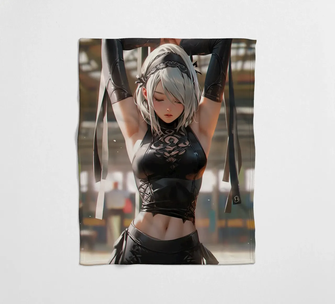2B Nier Automata coperta in pile da Fleur de Lys