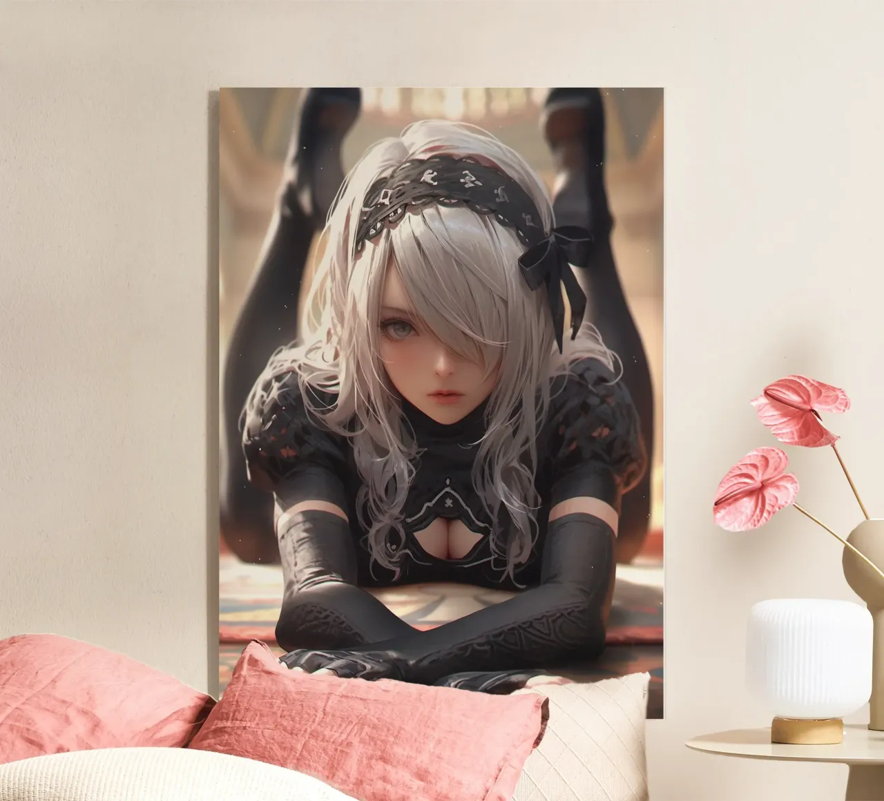 2B Nier Automata plexiglass da Fleur de Lys