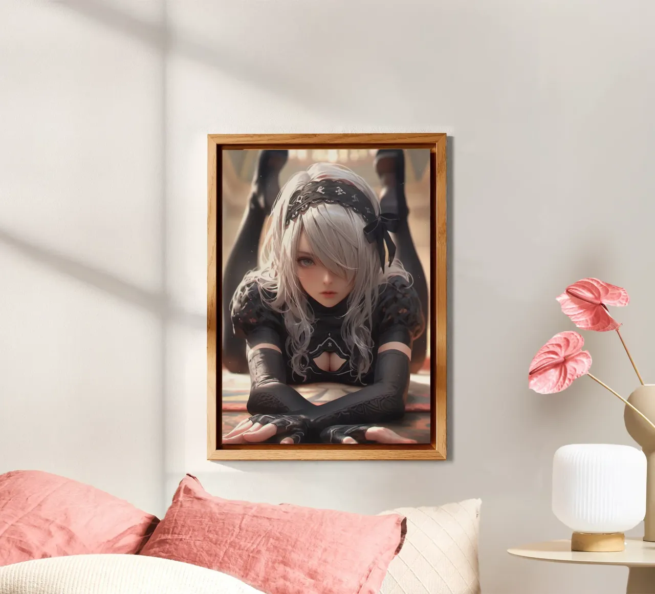 2B Nier Automata alluminio dibond da Fleur de Lys