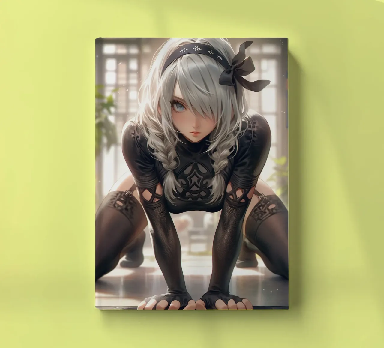 2B Nier Automata notebook by Fleur de Lys