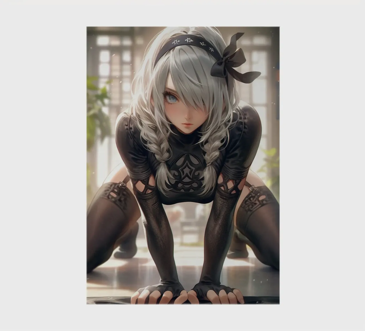 2B Nier Automata notebook by Fleur de Lys