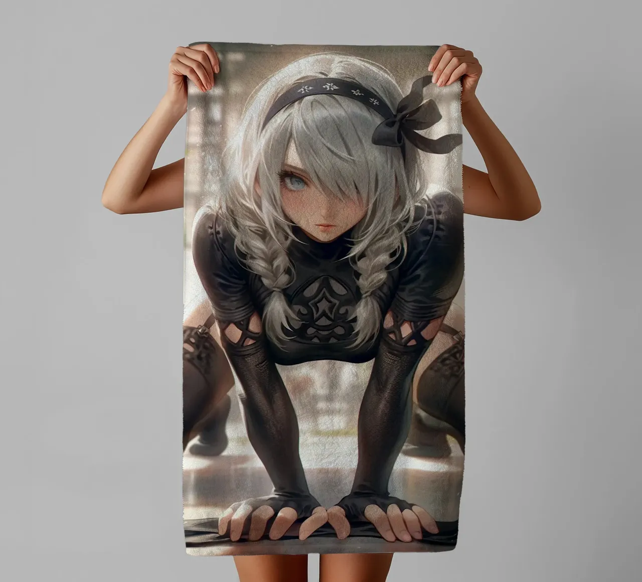 2B Nier Automata asciugamano da bagno da Fleur de Lys