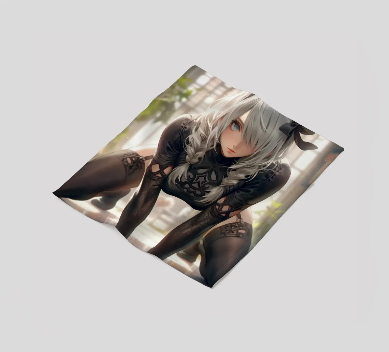 2B Nier Automata coperta in pile da Fleur de Lys