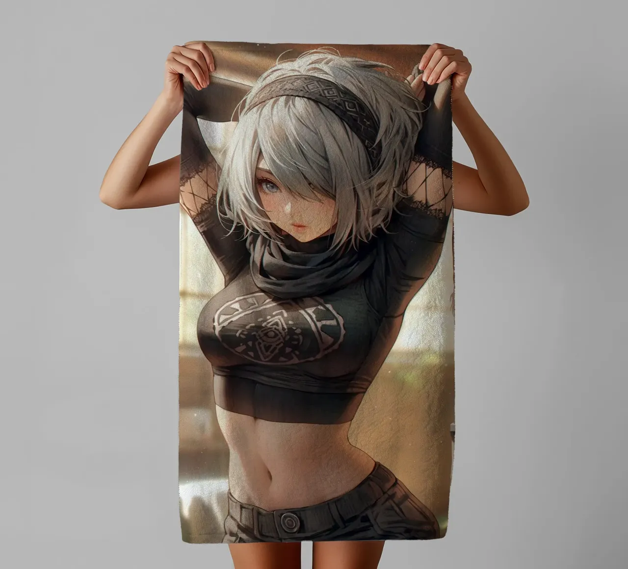 2B Nier Automata asciugamano da bagno da Fleur de Lys