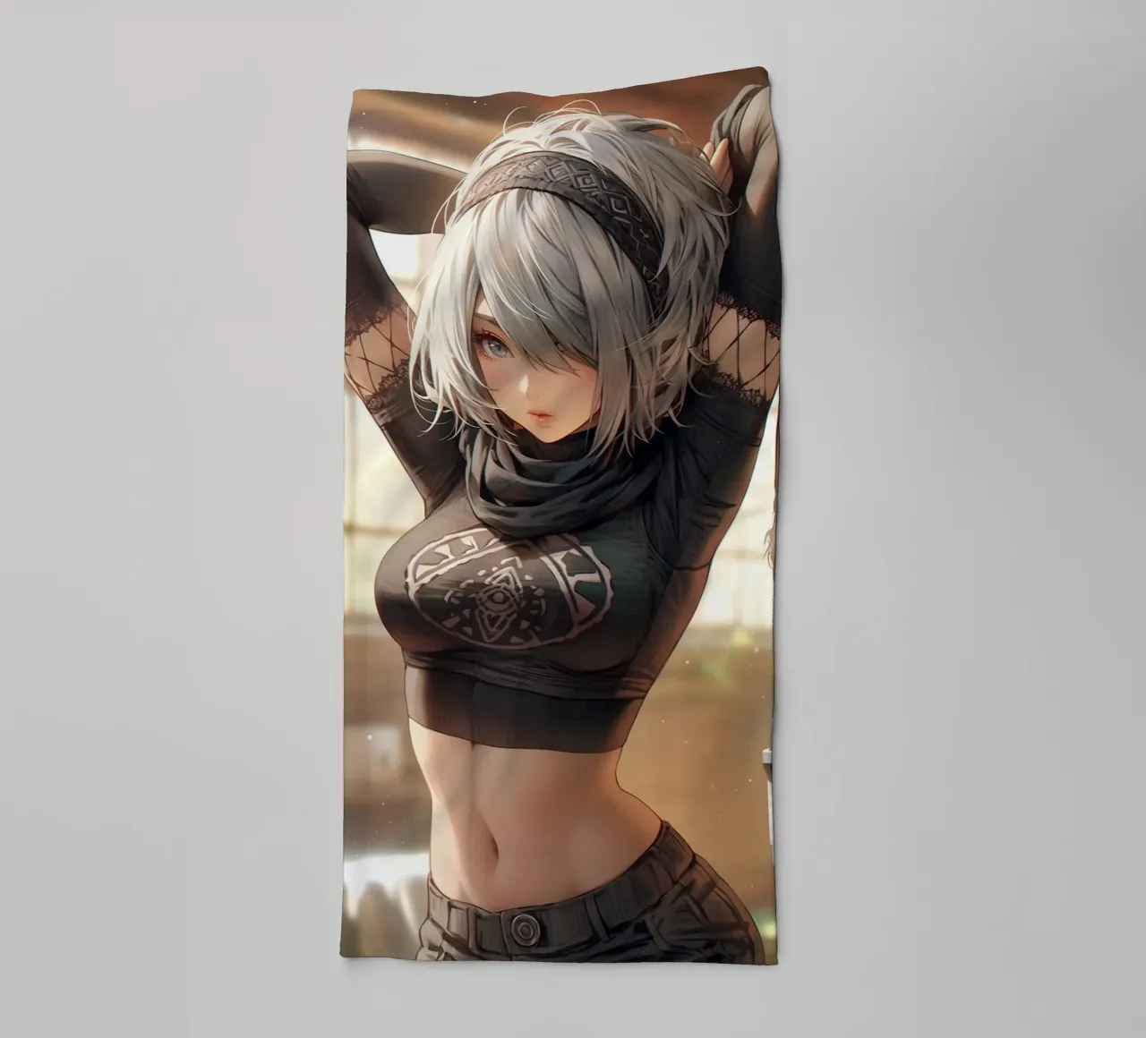 2B Nier Automata asciugamano da bagno da Fleur de Lys