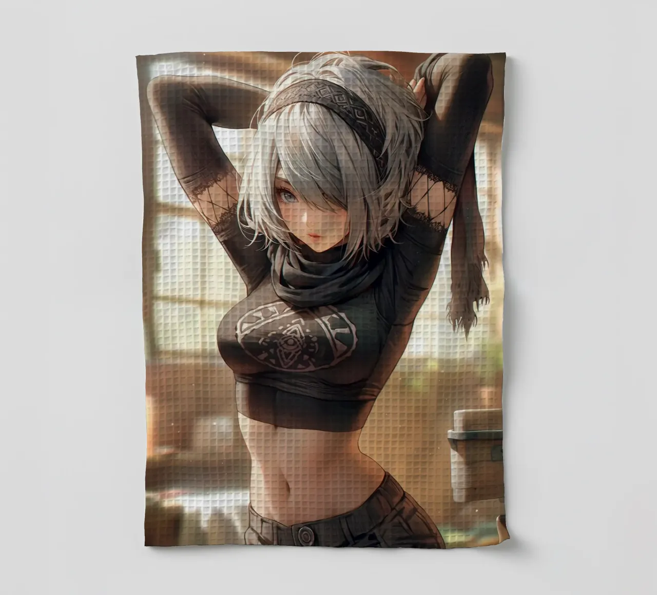 2B Nier Automata canovaccio da cucina da Fleur de Lys