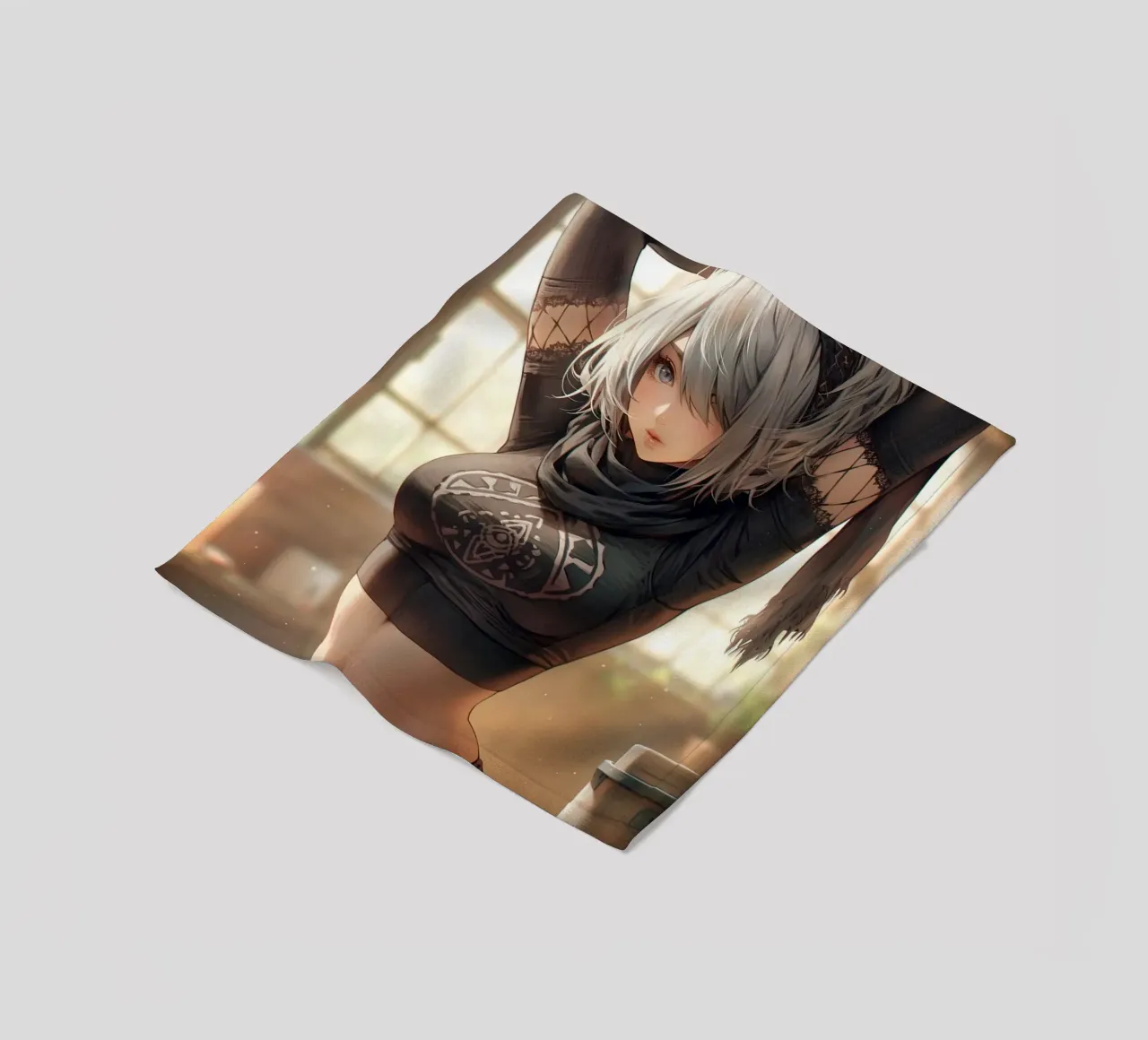 2B Nier Automata coperta in pile da Fleur de Lys