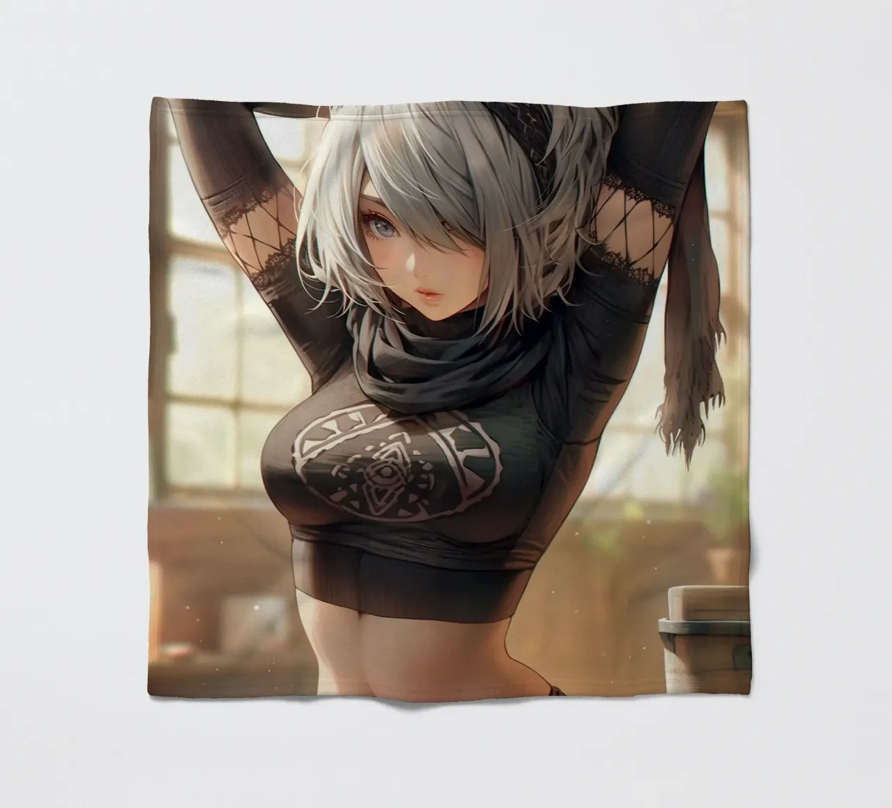2B Nier Automata coperta in pile da Fleur de Lys