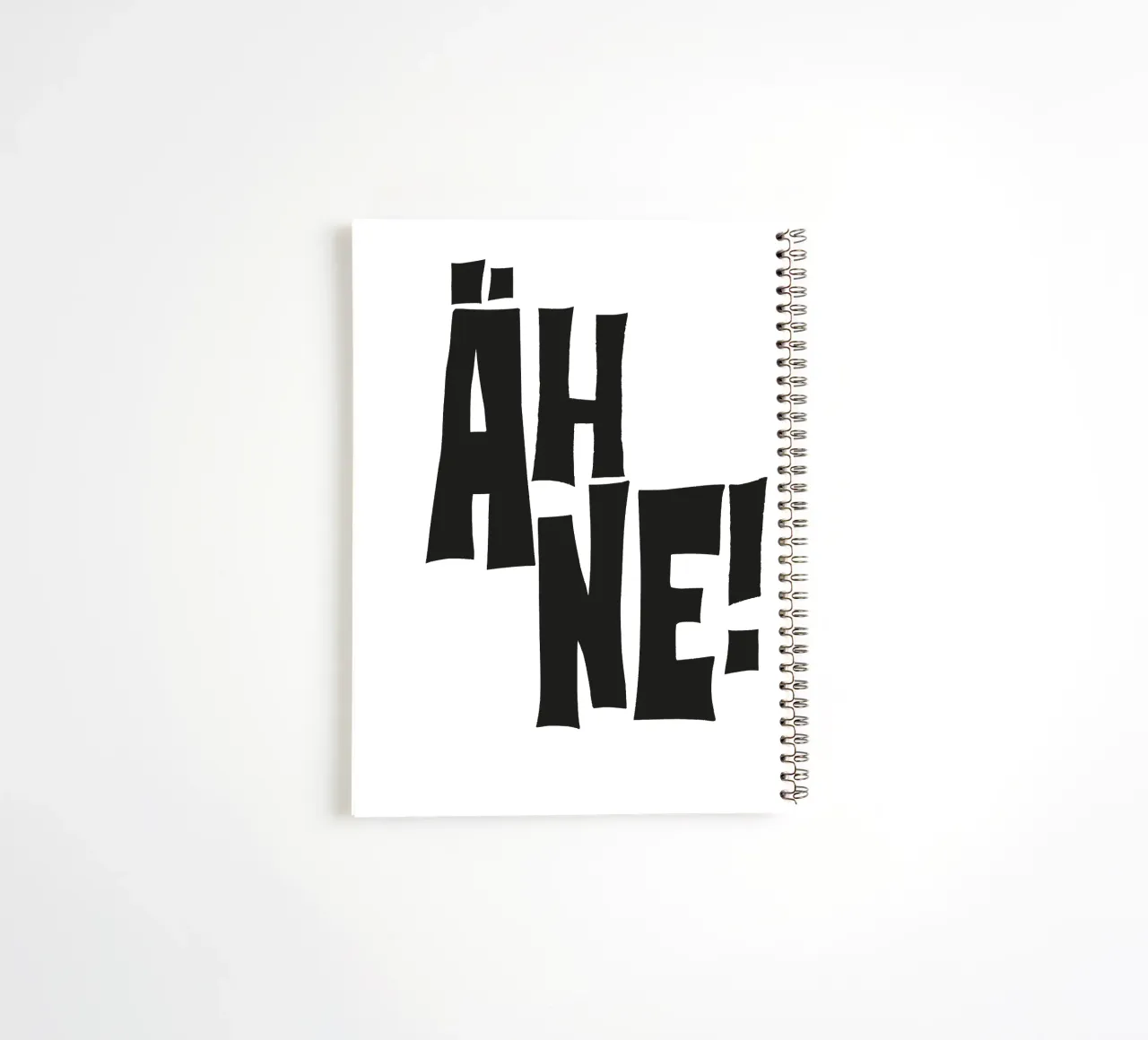 Ne spiral notebook by Flo Klein